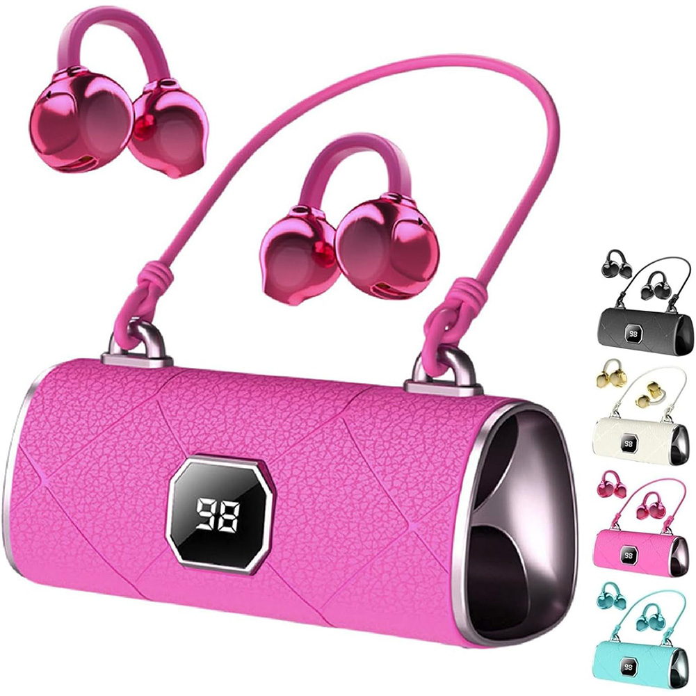 Power Bank Wireless - Earphone Bluetooth Nirkabel Open Ear Dengan