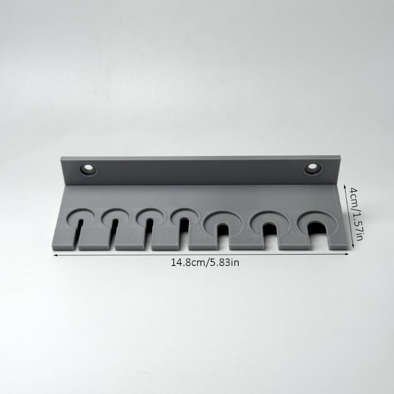 Tech Accessories Holder - Rak Penyimpanan Dinding dengan Pegangan T