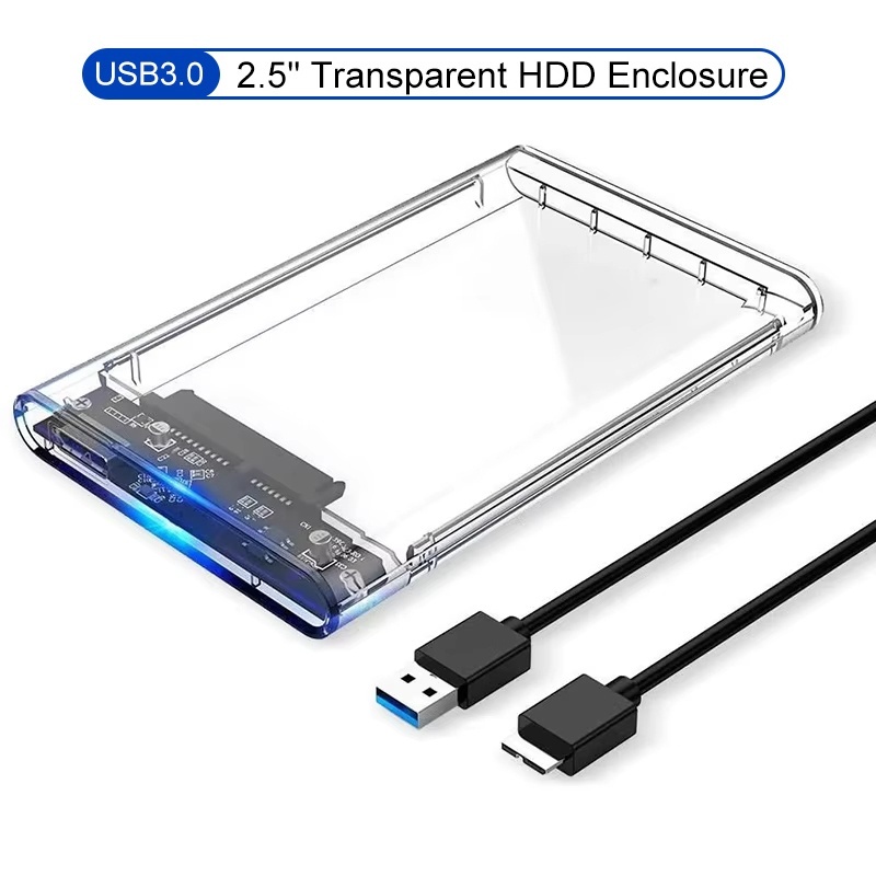 Portable Ssd Enclosure - Casing Penyimpanan Eksternal Transparan USB Tipe