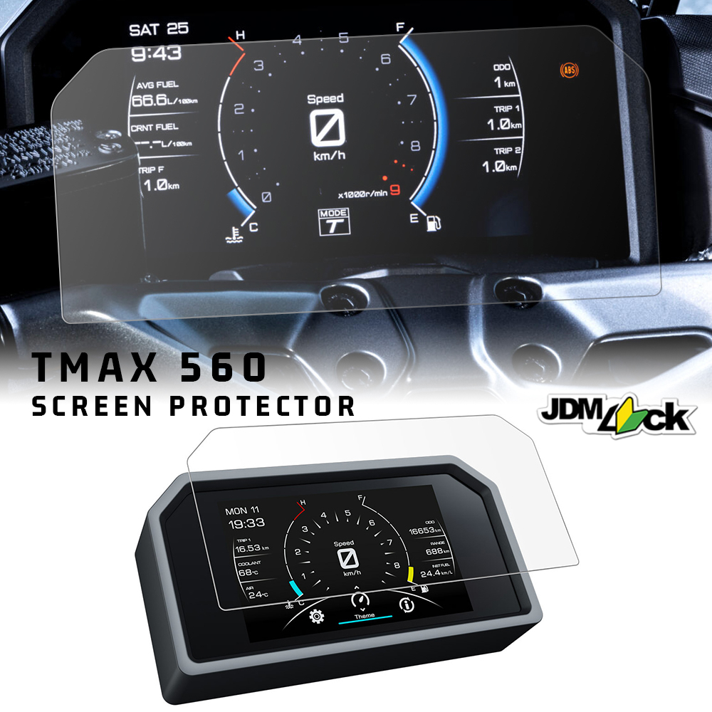 Tech Max Accessories - Instrumen Perlindungan Cluster Goresan Sepeda Motor