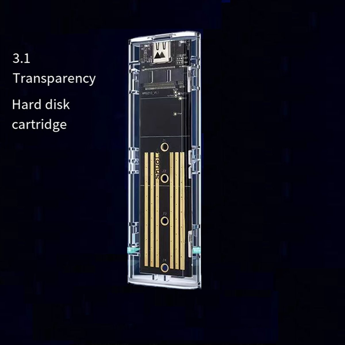 Portable Ssd Enclosure - Casing SSD M2 Esensial, Enclosure SSD