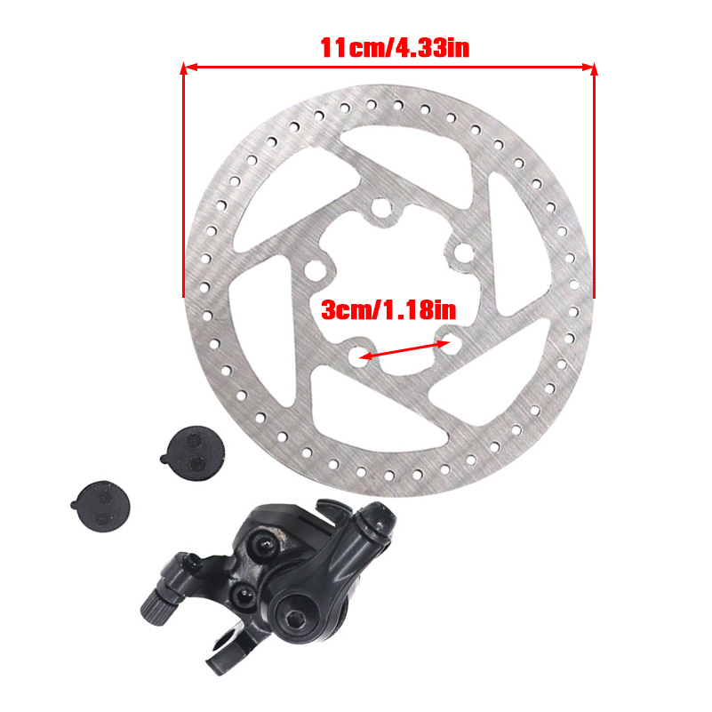 X Tech Accessories - Kit Rotor Cakram Rem Xtech 110mm