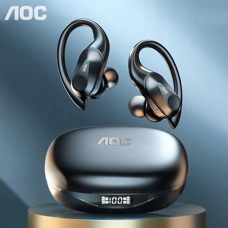 Power Bank Wireless - Pilihan AOC Headset Olahraga Nirkabel Bluetooth