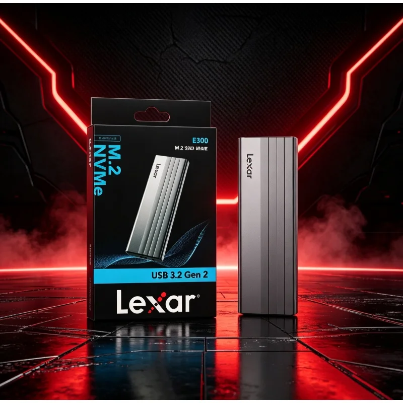Portable Ssd Enclosure - Kotak Eksternal Portabel USB3.2 Gen2 Lexar