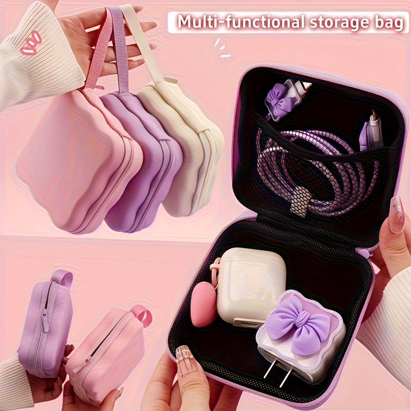 Tech Accessories Kit - Kantong Penyimpanan Multifungsi Portabel, Dompet, Penutup