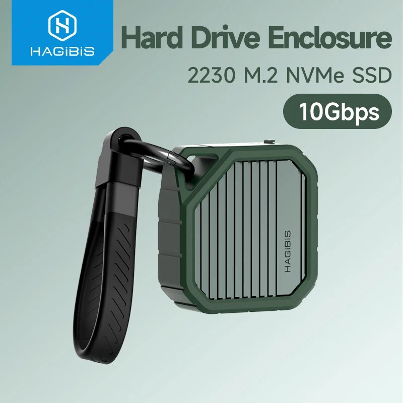 Portable Ssd Enclosure - Hagibis sarung SSD 2230 M.2 NVMe