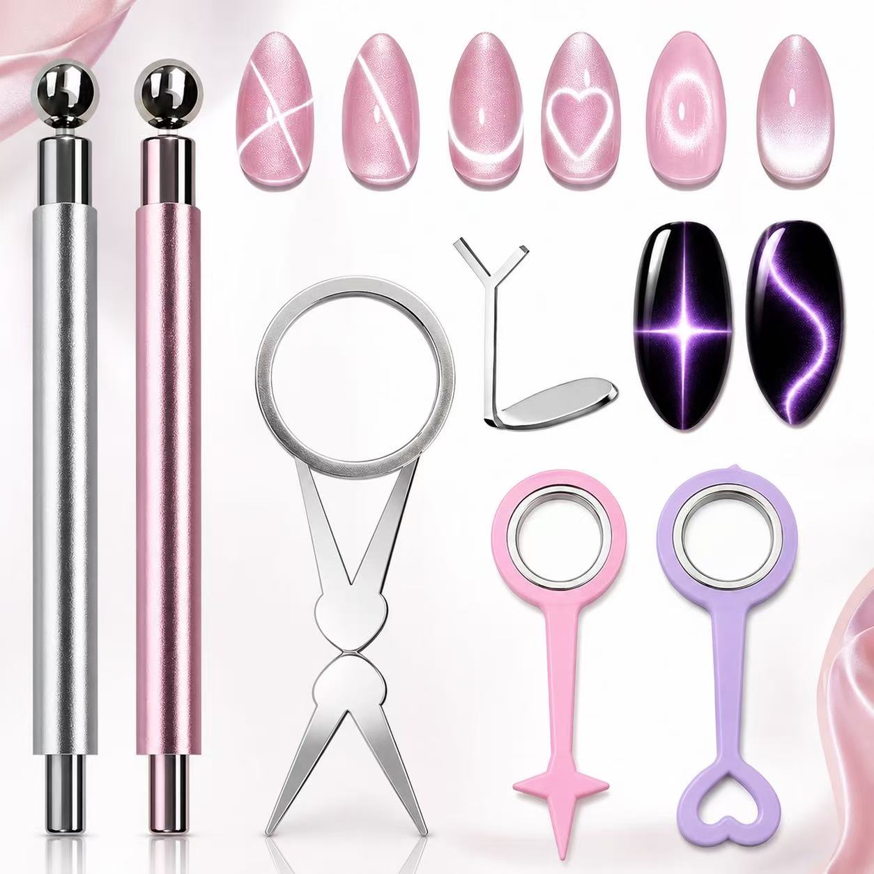 Tech Accessories Kit - 6pc Set Alat Teknisi Kuku, Alat