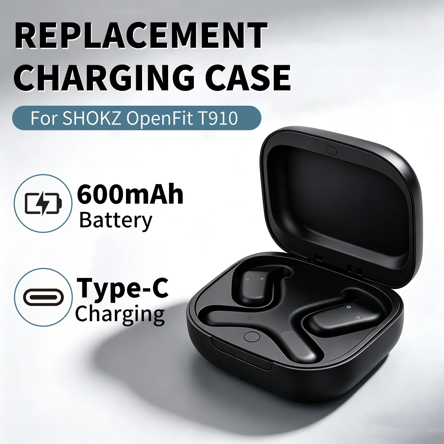 Power Bank Wireless - Casing Pengisi Daya Pengganti Untuk Earbud