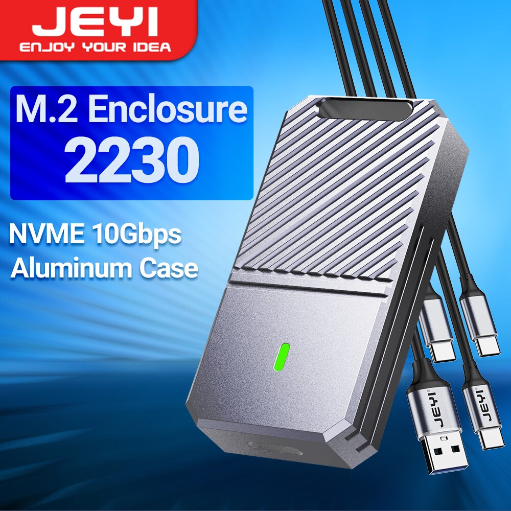 Portable Ssd Enclosure - JEYI sarung SSD 2230 NVMe, kotak