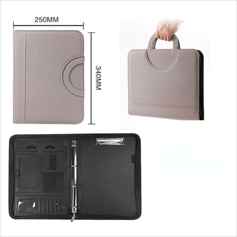 Document Scanner Portable - 1 Buah Tas Folder File Ritsleting