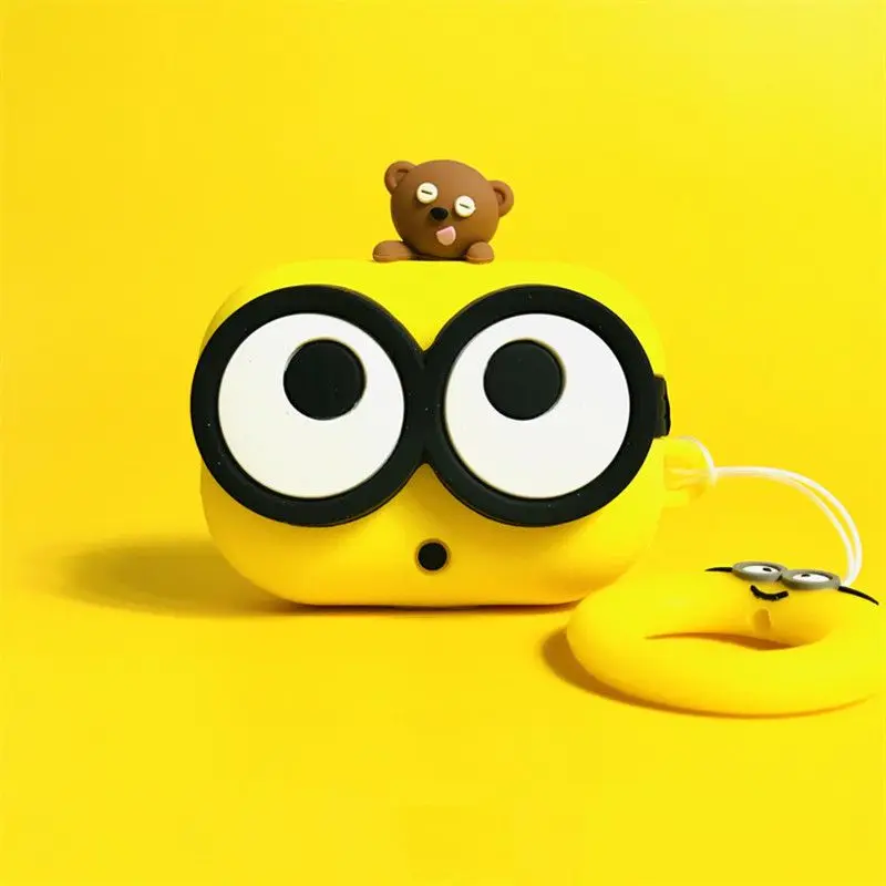 Power Bank Wireless - Casing Silikon Kartun Lucu Minion untuk
