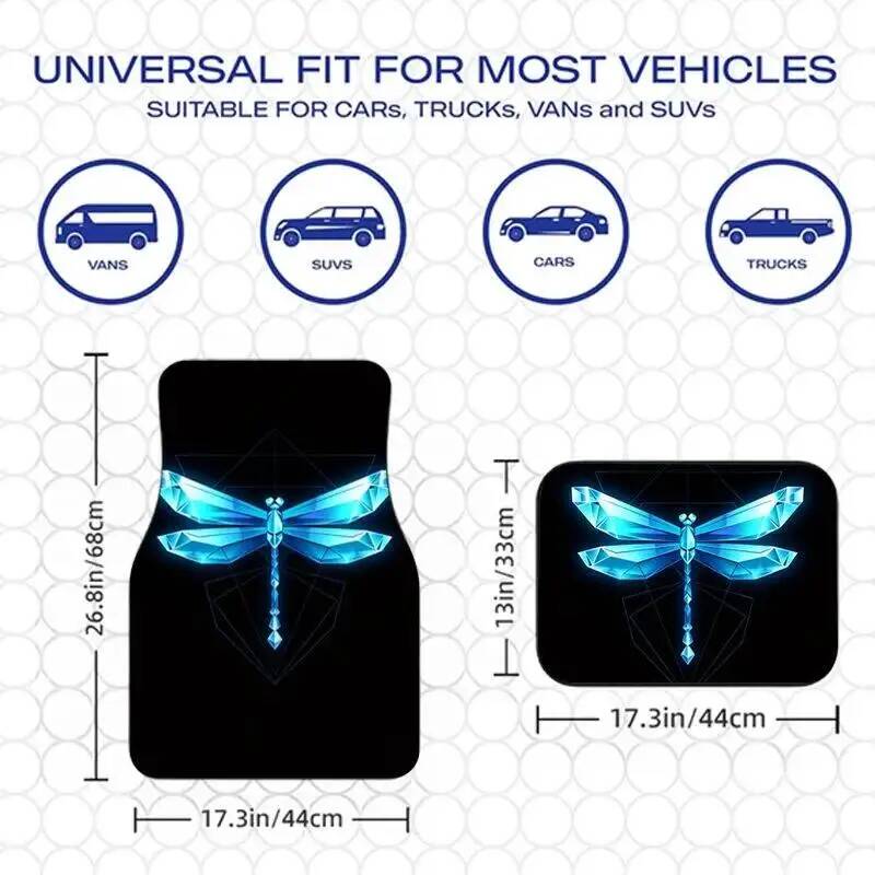 4 Buah Karpet Lantai Mobil Hit - Universal Tech Accessories ulasan dan harga