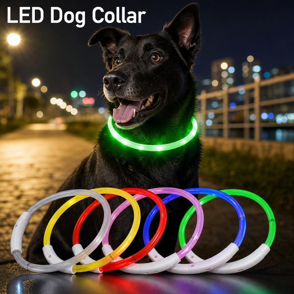 Kalung Anjing LED Tahan Air, K - Tech Dog Accessories ulasan dan harga