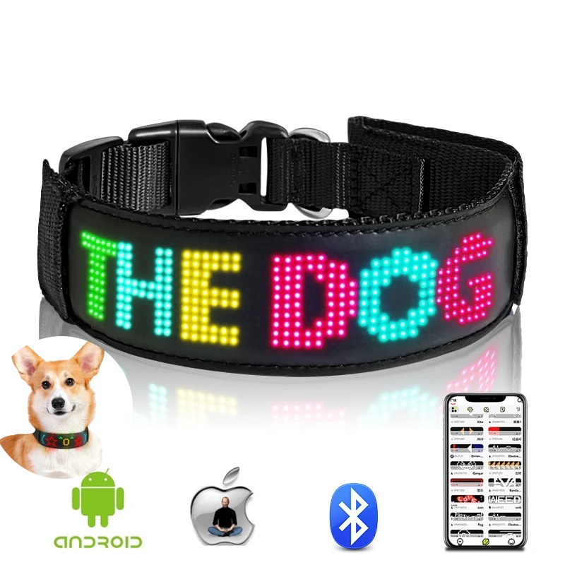 Kalung anjing LED hewan peliha - Tech Dog Accessories ulasan dan harga
