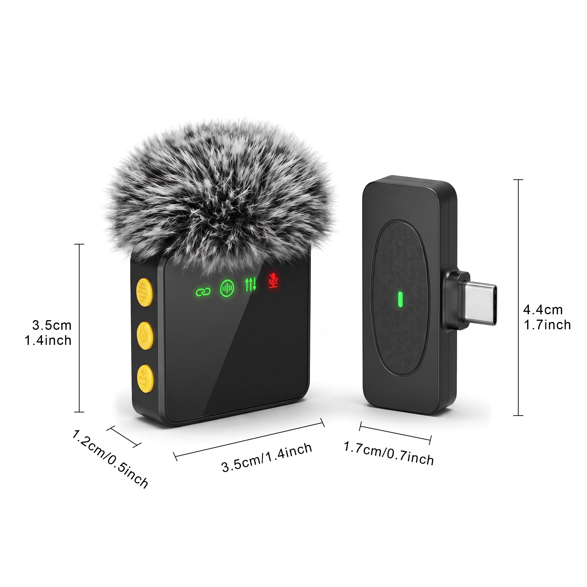 Mikrofon Lavalier Nirkabel Bar - Power Bank Wireless ulasan dan harga