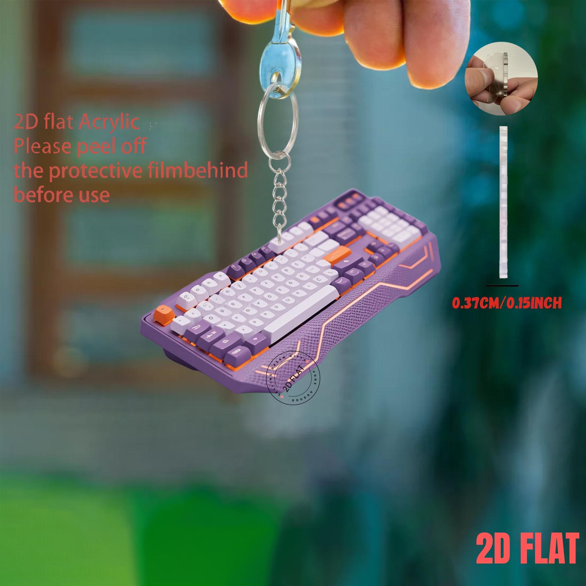 Gantungan Kunci Akrilik Keyboa - Tech Accessories Backpack ulasan dan harga