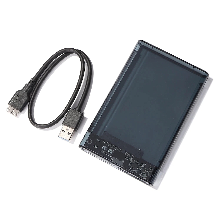 Casing HDD Transparan Penutup  - Portable Ssd Enclosure ulasan dan harga