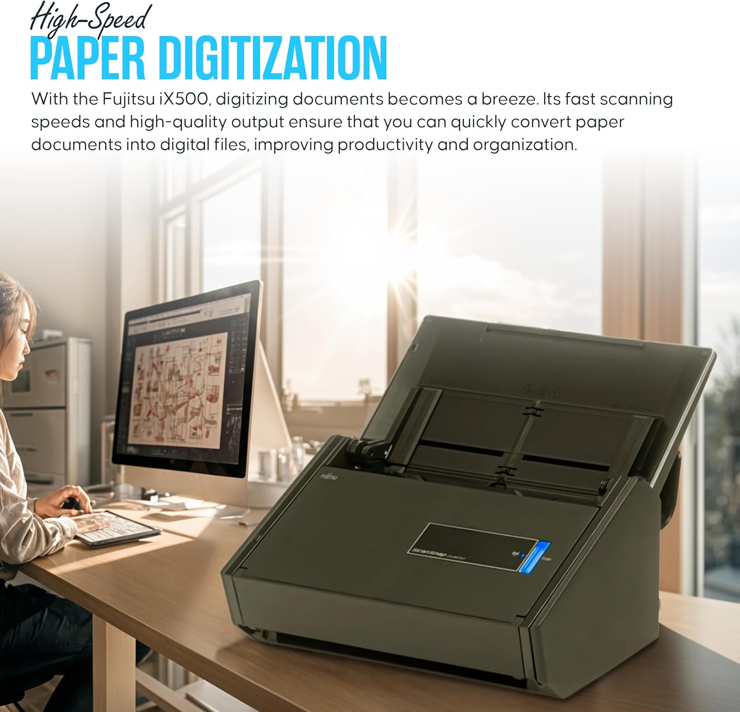 YINZAM Fujitsu IX500,IX1600 Pe - Document Scanner Portable ulasan dan harga