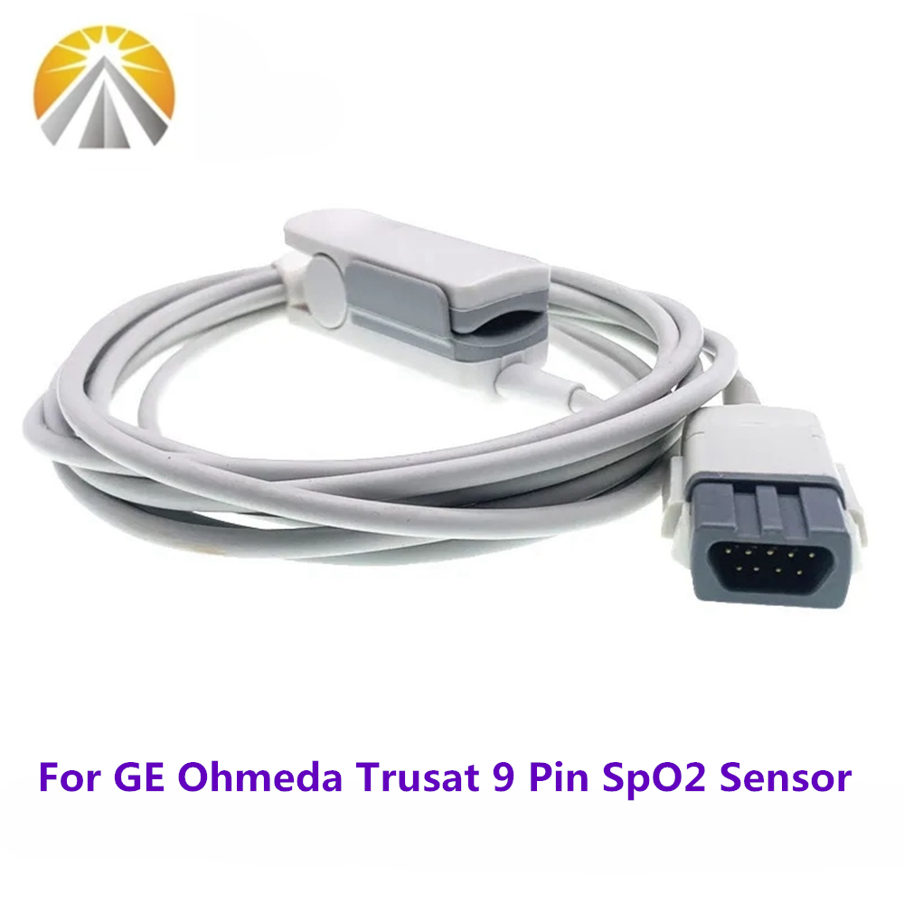 Sensor SpO2 9 Pin untuk GE Ohm - Tech Accessories Types ulasan dan harga