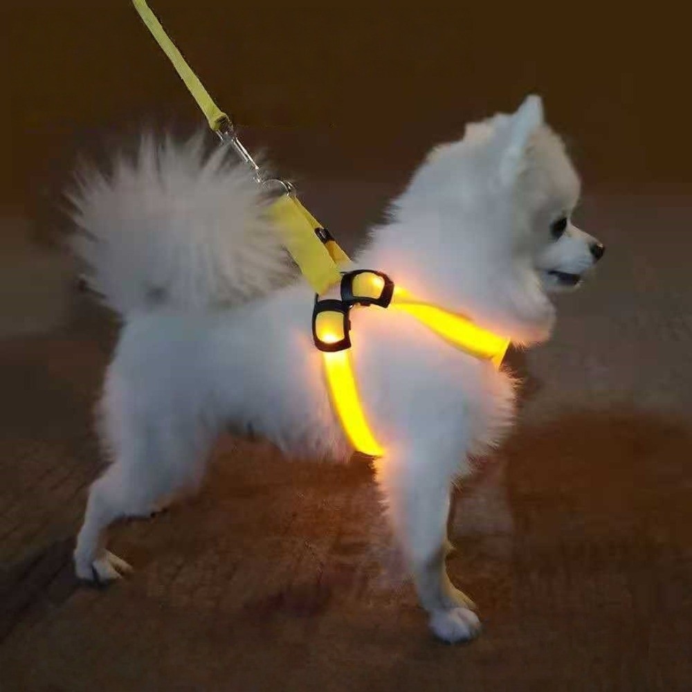 Harness Anjing LED Bernapas, M - Tech Dog Accessories ulasan dan harga
