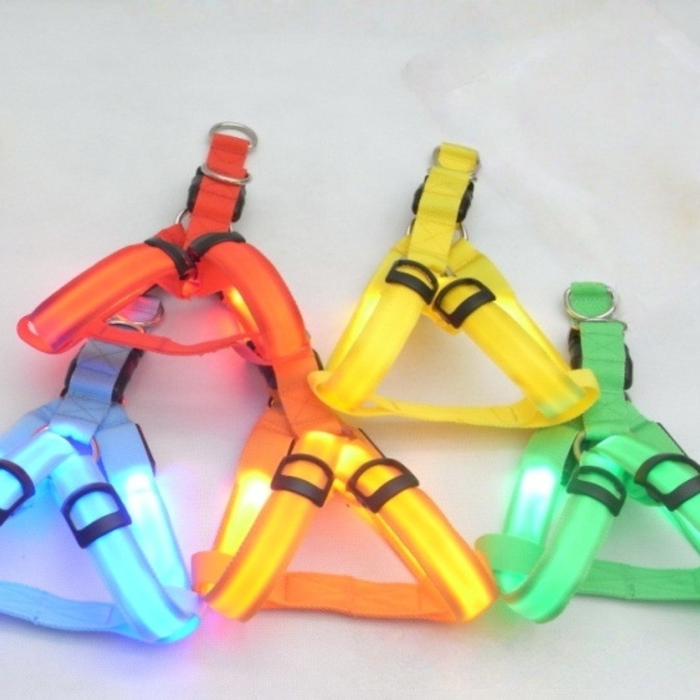 Harness Anjing LED Bernapas, M - Tech Dog Accessories ulasan dan harga