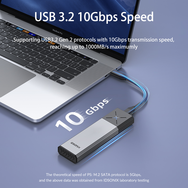 Casing SSD IDsonix M.2 NVMe SA - Portable Ssd Enclosure ulasan dan harga