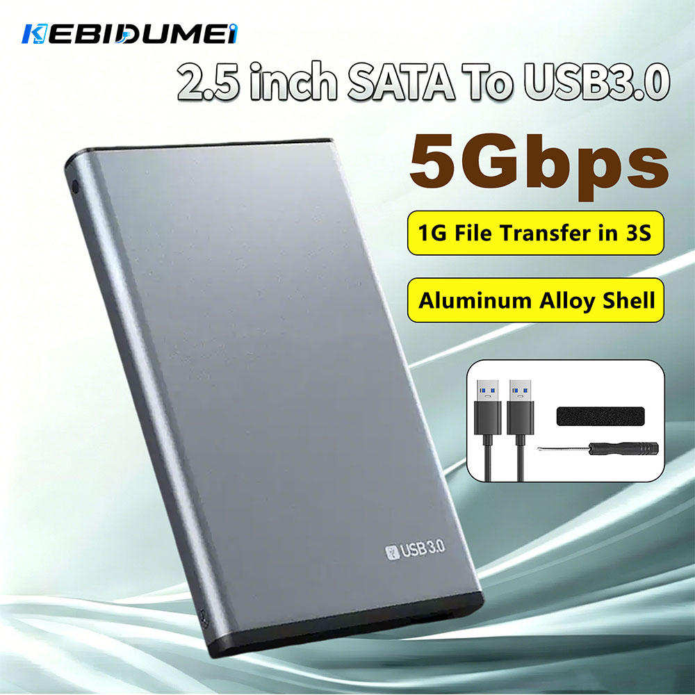 Kebidumei 2.5 Inci HDD Enclosu - Portable Ssd Enclosure ulasan dan harga