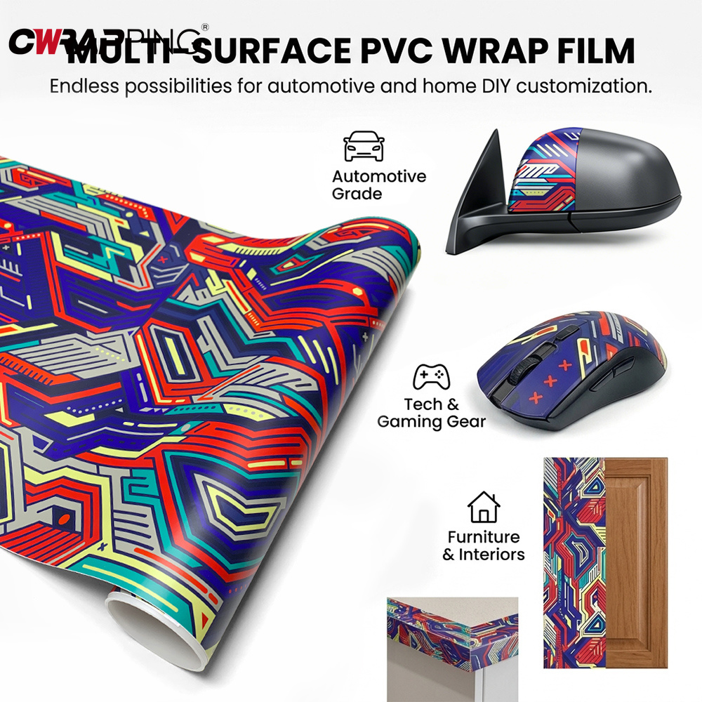 Film Vinyl Wrap Retro Cyber Te - Accessories Tech Pack ulasan dan harga