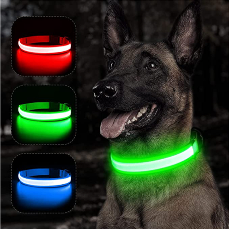 Kerah Anjing Bercahaya LED yan - Tech Dog Accessories ulasan dan harga