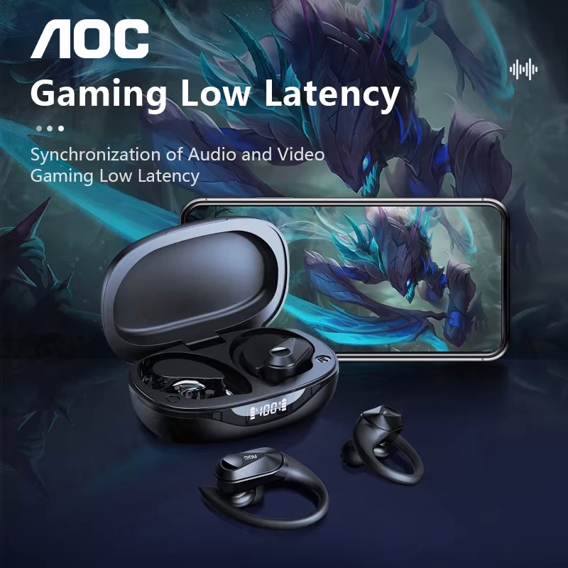 Pilihan AOC Headset Olahraga N - Power Bank Wireless ulasan dan harga