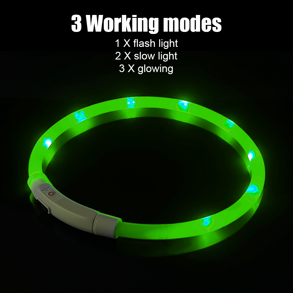 Led Usb kerah anjing, aksesori - Tech Dog Accessories ulasan dan harga