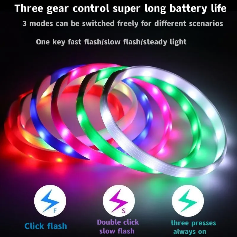 Baru Led bercahaya kerah anjin - Tech Dog Accessories ulasan dan harga
