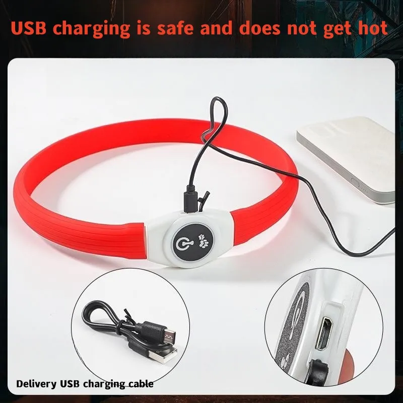 Baru Led bercahaya kerah anjin - Tech Dog Accessories ulasan dan harga