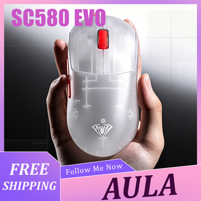AULA SC580 EVO Mouse Ringan Ni - Power Bank Wireless ulasan dan harga