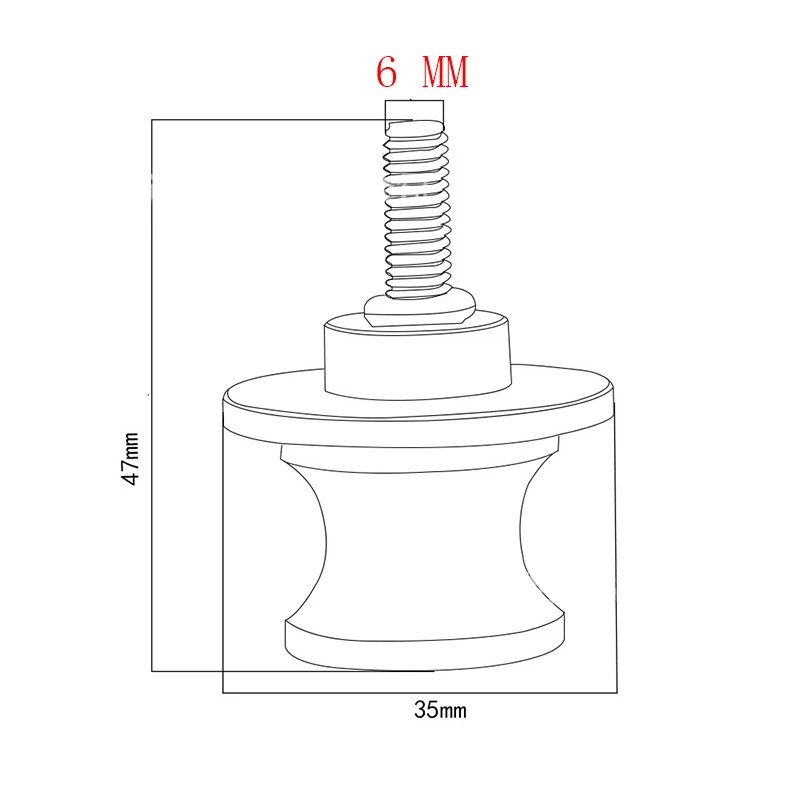 Aksesoris Motor Baru 6MM CNC S - Universal Tech Accessories ulasan dan harga