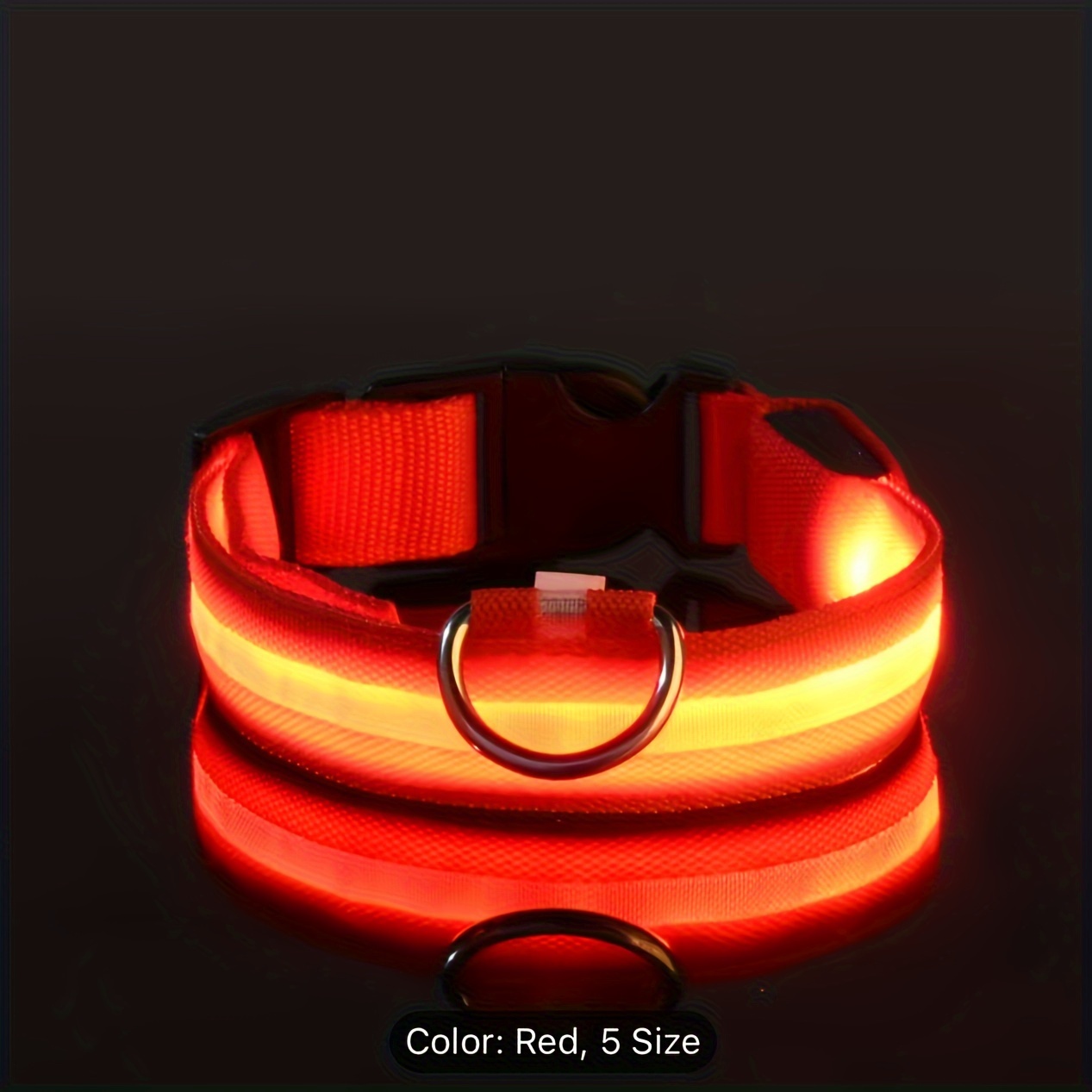 Kerah anjing LED reflektif unt - Tech Dog Accessories ulasan dan harga