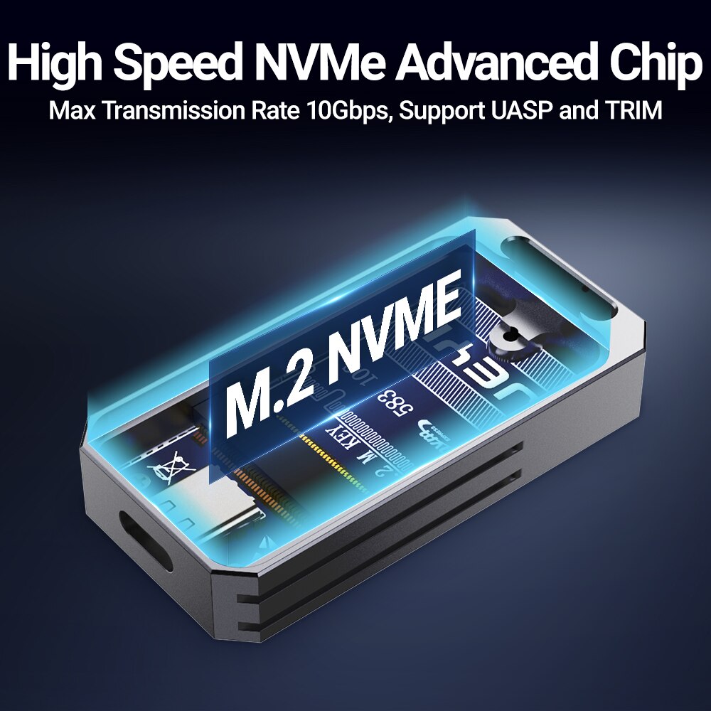 JEYI sarung SSD 2230 NVMe, kot - Portable Ssd Enclosure ulasan dan harga