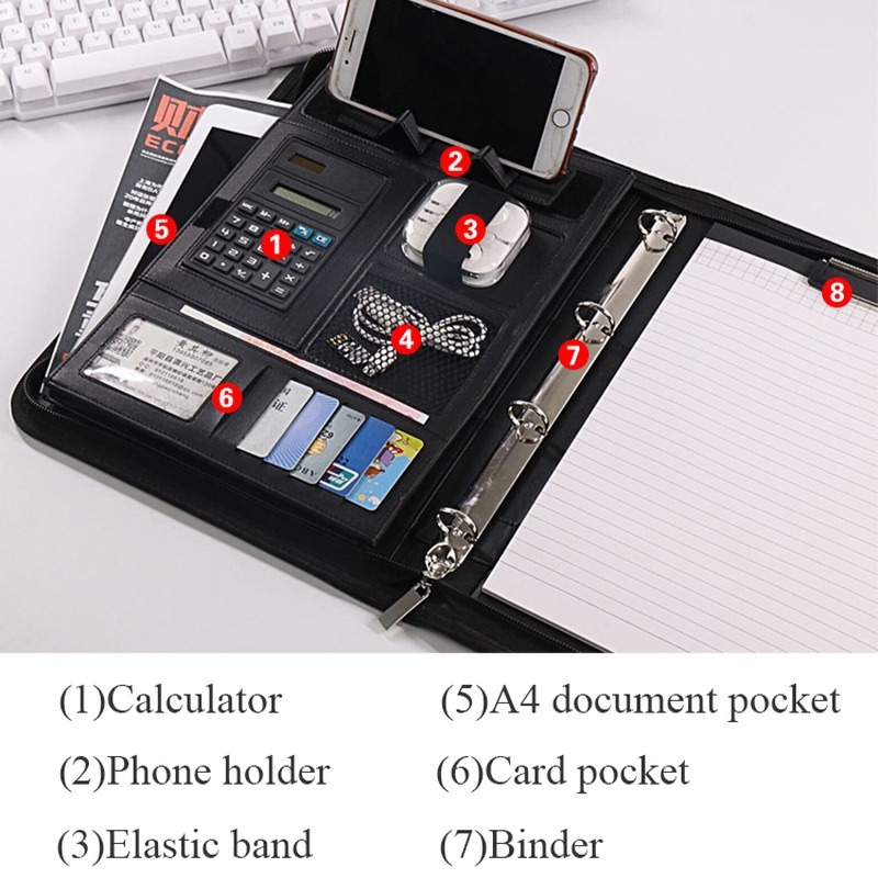 1 Buah Tas Folder File Ritslet - Document Scanner Portable ulasan dan harga