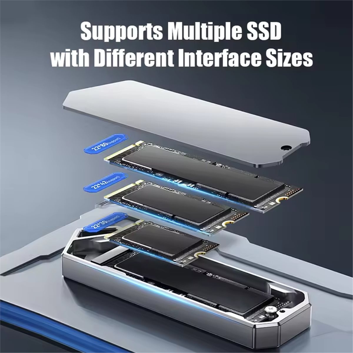 SWXF M.2 NVMe SSD Enclosure Ad - Portable Ssd Enclosure ulasan dan harga